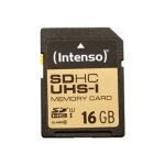Carte mmoire intenso 3421470 uhs - 16 go - sdhc - uhs class 1 / class10