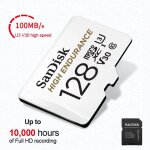 Carte m�moire micro sd haute endurance - zokko - microsdxc - v30 - u3 - c10 - 100 mo / s - 128 go