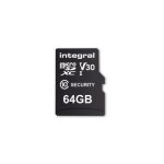 Carte mmoire micro sd - integral - inmsdx64g10 - sec - 64 go - v30 - uhs - 1 u3