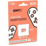 Carte mmoire microsdxc - emtec - 512 go - blanc - uhs - i u3 v30 a2