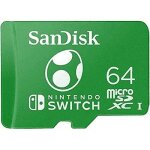 Carte mmoire sandisk - nintendo switch - 64 go - micro sdxc - classe 10