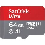 Carte memoire sandisk ultra 64 go carte microsdxc uhs - i pour chromebook avec adaptateur sd et jusqu&agrave ...