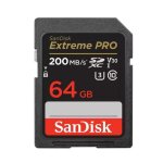 Carte mmoire sdxc sandisk extreme pro 64go sdhc / sdxc 200mb / s 90mb / s uhs - i