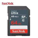 Carte m�moire sdxc sandisk ultra 64 go classe 10 uhs - i jusqu� 48 mo / s