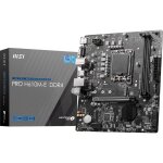 Carte m�re micro - atx - msi - pro h610m - e ddr4 - pour processeur intel 14e 13e et 12e g�n. - lga 1700 ...