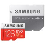 Carte micro sd evo plus - samsung - 128 go - tf - u3 - 4k