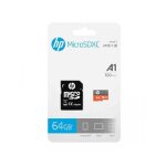 Carte micro sd - hp - 64gb - uhs - i u3 - vitesse de lecture 100 mb / s - vitesse d�criture 85 mb / s ...