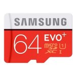 Carte micro sd samsung evo plus 64 go - format micro sd - classe 10 uhs - 1 - vitesse de lecture rapide ...