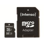 Intenso 32gb microsdhc performance carte microsd 32 gb class 10 uhs - i tanche