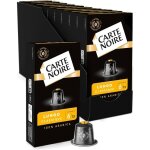 Carte noire - capsules de caf� espresso lungo n� 6 compatibles nespresso� - caf� arabica - lot de 10 ...