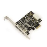 Kalea - informatique carte pcie firewire 400 et 800 ieee1394 a + b ti texas instruments xio2213bzay
