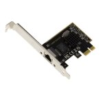 Carte rseau pcie 2. 5 gigabit ethernet 10 100 1000 1g 2. 5g avec connecteur rj45 et chipset realtek ...