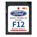 Carte sd navigation gps europe - 2024 f12 - compatible avec ford sync 2