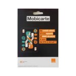 Carte sim pr�pay�e - orange - 150 go dinternet - sms / mms illimit�s - offre mobicarte premium
