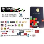 Carte tnt sat valable 4 ans - pour satellite astra 19. 2