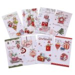 Carte de voeux noël - multicolore - 3d en relief - 12x21. 5cm - 16 cartes et enveloppes incluses Carte de voeux noël - multicolore - 3d en relief - 12x21. 5cm - 16 cartes et enveloppes incluses