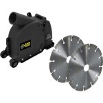 Carter de rainureuse fartools pour meuleuse dangle �125mm 115925