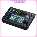 Carte son 210 x 138 x 40 mm interface audio pour podcast son en direct studio denregistrement et jeux. ...