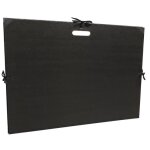 Carton  dessin - clairefontaine - kraft noir - 59x72 cm - poigne dcoupe - mixte