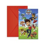 Cartons dinvitation - nickelodeon - pat patrouille - 8 cartes - 8 enveloppes - anniversaire 2019