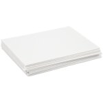 Carton plume a4 - 3 mm - lot de 10 - blanc