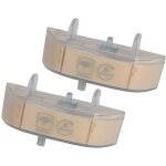 Cartouche anti - calcaire par 2 zr005806 pour nettoyeur vapeur rowenta clean & steam