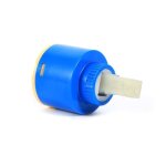 Cartouche cramique de remplacement 40mm pour robinet keenso - blanc - economiseur deau - quart de tour ...