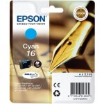 Cartouche dencre 16 cyan - epson - workforce wf - 2510wf - jet dencre - epson durabrite ultra