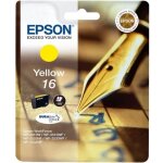 Cartouche d'encre epson 16 jaune - technologie d'impression jet d'encre - rendement jusqu' 165 pages ...