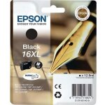 Cartouche dencre epson plume noir xl