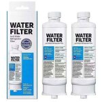 Cartouche filtrante 2x - compatible samsung refrigerator water filter da97 - 17376b - haf - qin / exp ...