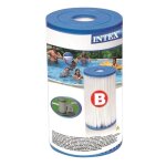 Cartouche de filtration b - intex - 29005 - en fibre dacron faciles  nettoyer
