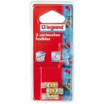 Cartouche fusible sans voyant legrand - 10 a - 8. 5x23 mm