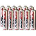 Pack de 12 cartouches de gaz 330gr butane propane mix 600ml valve 7 / 16 alpentech