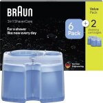 Cartouche de nettoyage - braun - ccr6 + 2 recharges clean & renew - pour station smartcare - pack de ...