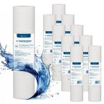 Cartouche s�diment pp 10? - wessper - 20 microns - lot de 10 - filtre � eau pour osmose inverse - pr�filtre ...