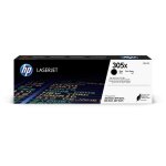 Cartouche de toner hp 305x noir authentique pour imprimantes laserjet pro 300 / 400 - capacit� 4000 pages ...