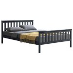 [en. casa] lit en pin lit en bois lit dadulte lit pour 2 personnes lits jumeaux cadre en pin sommier ...