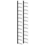 Casier � bouteille etag�re � vin meuble range bouteille mural pour 24 bouteilles noir fer