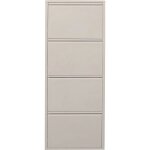 Casier � chaussures caruso cr�me 4 tiroirs kare design