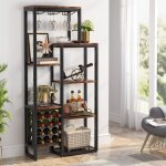 Casier � vin autonome � 5 �tageslittle tree�tag�re industrielle avec rangement de vin pour barcuisinesalle ...