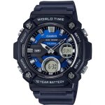 Montre sport - casio - aeq - 120w - 2avdf - résistante à leau 100m - chronomètre - digital Montre sport - casio - aeq - 120w - 2avdf - résistante à leau 100m - chronomètre - digital