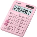 Calculatrice de bureau - casio - ms - 20uc - pk - s - uc - rose - ecran 12 caract�res - energie solaire ...
