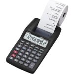 Calculatrice imprimante portable - casio - hr - 8 rce - noir - lcd 12 chiffres - 0445 kg