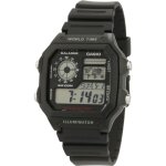 Montre - casio - ae - 1200wh - 1avef - chronographe - alarme - rsistante  leau 10 bar