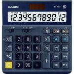 Casio dh - 12et calculatrice de bureau bleu fonc ecran: 12 solaire (l x l) 101 mm x 159 mm