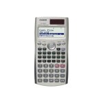 Calculatrice financire - casio - fc - 200v - 10 chiffres - panneau solaire - ecran  matrice de points ...
