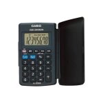 Calculatrice de poche - casio - hl - 820er - 8 chiffres - alimentation par pile - noir Calculatrice de poche - casio - hl - 820er - 8 chiffres - alimentation par pile - noir