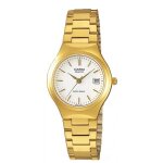 Montre femme - casio - ltp - 1170n - 7a - quartz analogique - bracelet acier inox - argent