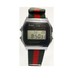 Montre - casio - a158w - tissu - acier inoxydable - digital - wr 30m